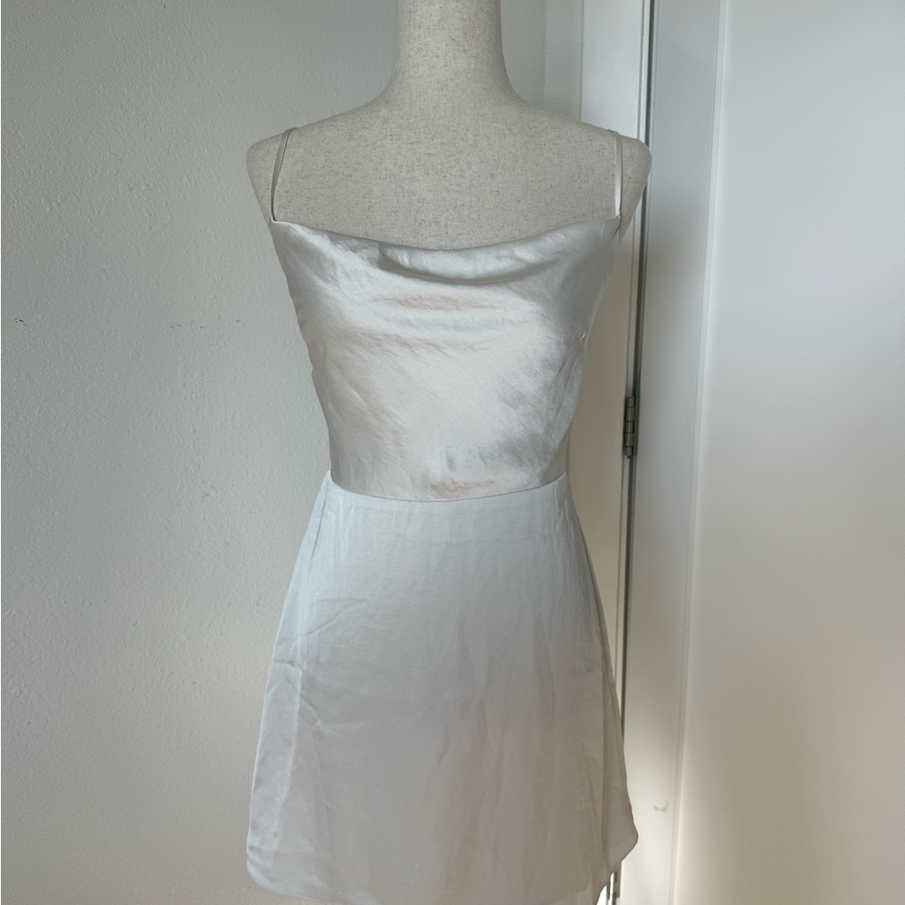 Sunday Best Cream Mini Dress size Small - Picture 4 of 5